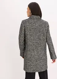 Ledig, kort kåpe i ull-stil, bonprix