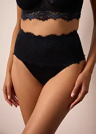 Shape-stringtruse med blonder, middels formende, bonprix