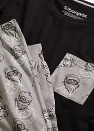 Pyjamas i 100% bomull, bonprix