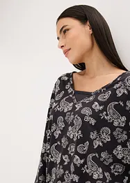 Pyjamas i 100% bomull, bonprix