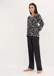 Pyjamas i 100% bomull, bonprix