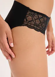 Menstruse med høy midje og middels høy absorberingsevne (2-pack), bonprix