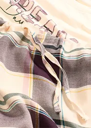 Pyjamas med myk, vevd bukse og gaveforpakning, bonprix
