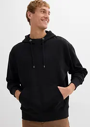 Hettegenser i 100% økologisk bomull, Loose Fit, bonprix