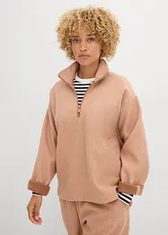 Oversized genser i ullstil, bonprix