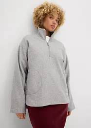 Oversized genser i ullstil, bonprix