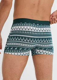 Boxershorts med bomull i ettersittende modell (3-pack), bonprix