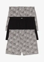 Vid boxershorts med økologisk bomull (3-pack), bonprix