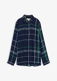 Lang bluse i lett viskose, bonprix