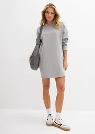 Sweatshirtkjole i 100% bomull, bonprix