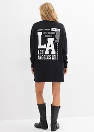 Sweatshirtkjole i 100% bomull, bonprix