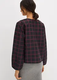 Oversized bluse av  myk viskose, bonprix