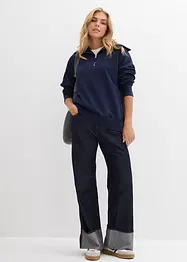 Sweatshirt i myk bomullsmiks, bonprix