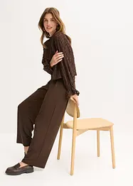 Bluse av strukturert materiale, bonprix