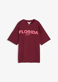 Oversized T-skjorte i 100% økologisk bomull, bonprix