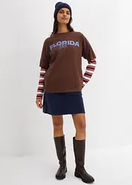 Oversized T-skjorte i 100% økologisk bomull, bonprix
