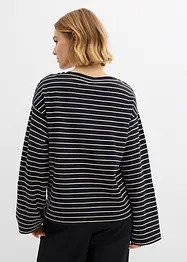 Oversized sweatshirt i 100% bomull, bonprix