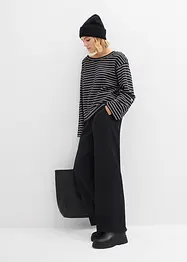 Oversized sweatshirt i 100% bomull, bonprix