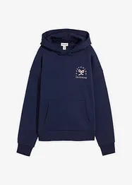 Oversized hettegenser i bomullsmiks, bonprix