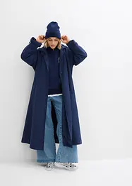 Oversized hettegenser i bomullsmiks, bonprix