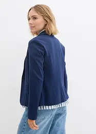 Sweatblazer med lett viskose, bonprix