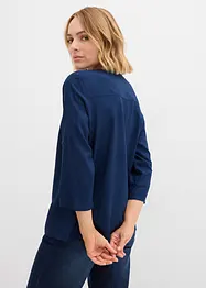 Slip on-bluse i lett viskose, bonprix