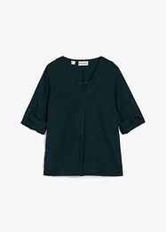 Slip on-bluse i lett viskose, bonprix