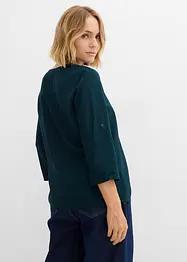 Slip on-bluse i lett viskose, bonprix