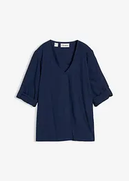 Slip on-bluse i lett viskose, bonprix