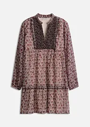 Kjole med broderi, bonprix