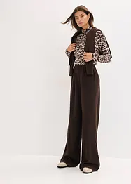 Langermet topp av myk viskosemiks, bonprix