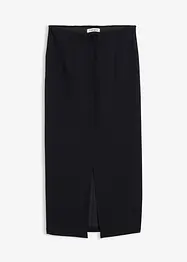 Midiskjørt i scuba-materiale, bonprix