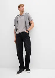 Regular Fit-jeans i 100% bomull med komfortlinning, Straight, bonprix
