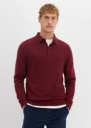 Finstrikket genser med fin merionull, Slim Fit, bonprix