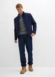 Finstrikket genser i resirkulerbar bomull, bonprix