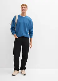 Relaxed Fit, varmende bukse med komfortlinning, Straight, bonprix