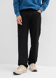 Relaxed Fit, varmende bukse med komfortlinning, Straight, bonprix