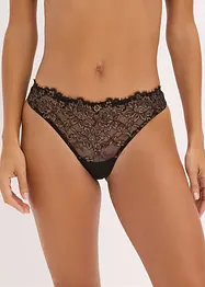 Stringtruse med glittergarn, bonprix