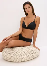 Hipstertruse med blonder (2-pack), bonprix