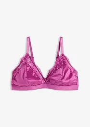 Bralette i materiale med glans, bonprix
