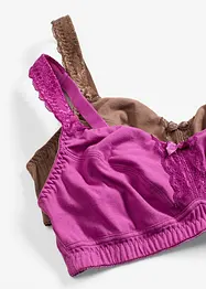BH uten bøyle (2-pack), bonprix
