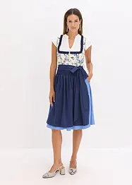 Tyrolerkjole med brodert forkle (2-delt sett), bonprix