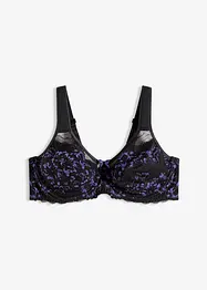 Minimizer-BH med polstrede stropper og delikat blonde, bonprix
