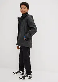 Termo-regnjakke med fleecefôr, bonprix