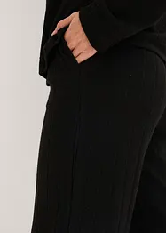 Loungewear-kosedress i mykt ribbemateriale, oversized, bonprix