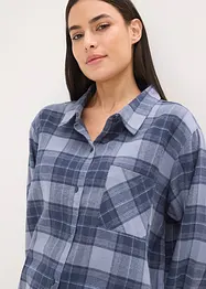 Vevd flanellspyjamas, bonprix