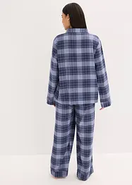 Vevd flanellspyjamas, bonprix