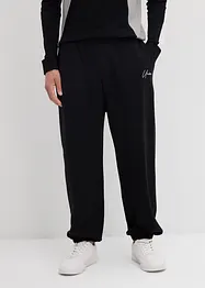 Joggebukse i 100% bomull, Loose Fit, bonprix