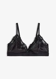 Bralette i materiale med glans, bonprix
