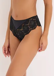 String-panty materiale med glans, bonprix